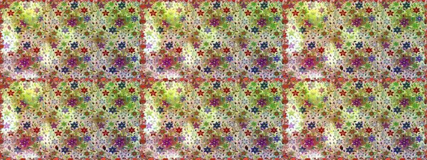 Raster illüstrasyonu. Moda baskısı. Çiçeğin suluboya çizimlerinin mükemmel deseni. Suluboya kusursuz desen. Dekorasyon ve tasarım için güzel bir desen. Eski.