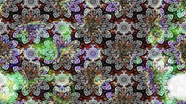 Gri renkli, zarif çiçek buketli suluboya. Renkli Bahar Teması eskiz kalıbı. Düz Çiçek Elementleri Tasarımı. Raster illüstrasyonu.