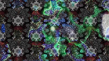 Çiçeksel gri çizim deseni. Raster çiçek izi. Klasik taslak çizimi. Raster Yumuşak kumaş deseni.