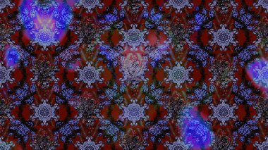 Çiçekli karalama şeklinde Raster çiçek deseni. Nazik, narin çiçek arkaplanı. Kahverengi renkte çiçekler.