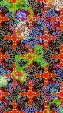 Kahverengi renkli çiçekler. Doodle tarzı. Renkli kahverengi çizim deseni. Elle çizilmiş sonbahar çiçeği deseni. Tekstil ve kapak tasarımı için mükemmel.