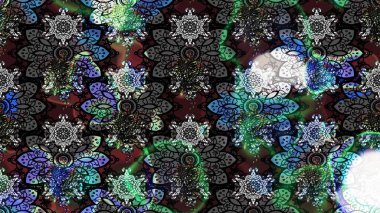 Gri üzerine çiçekler. Eskiz arkaplan modeli. Suluboya, elle çizilmiş. Raster stoku.