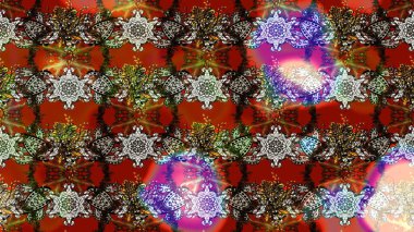 Çiçek rengi eskiz deseni. Raster çiçek izi. Klasik taslak çizimi. Raster Yumuşak kumaş deseni.