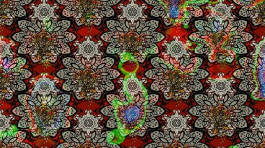 Tarafsız renklerde çiçeklerle çizilmiş çiçek deseni. Suluboya tarzında nötr renkler üzerine çiçekler.