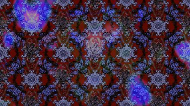 Çiçekli karalama şeklinde Raster çiçek deseni. Nazik, narin çiçek arkaplanı. Kahverengi renkte çiçekler.