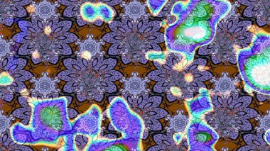 Sevimli çiçek raster deseni. Mor renkli çiçekler. Renkli Yaz Temalı eskiz kalıbı. Düz Çiçek Elementleri Tasarımı.