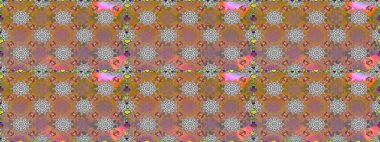 Raster illüstrasyonu. Kusursuz Tony kumaş deseni. Küçük çiçekteki sevimli çiçek deseni. Modaya uygun kumaş deseni.