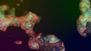 Raster illüstrasyonundaki çiçek desenli çizim. Gri renkli çiçekler. Renkli Bahar Teması eskiz kalıbı. Düz Çiçek Elementleri Tasarımı.