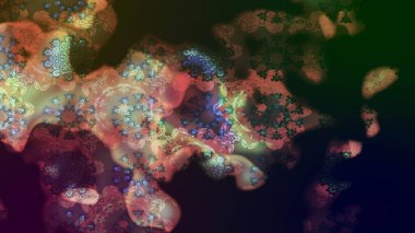 Gri renkli şirin çiçek deseni. Raster Modaya uygun kumaş deseni. Renkli Bahar Teması eskiz kalıbı. Düz Çiçek Elementleri Tasarımı.