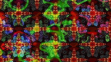 Siyah çiçekli eskiz deseni, suluboya çiçek deseni, sevimli çiçek, duvar kağıdı, kart ya da kumaş için fayanslı. Raster - stok.