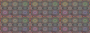 Renkli Bahar Temalı Kusursuz Arkaplan. Düz Çiçek Elementleri Tasarımı. Raster illüstrasyonunda kusursuz çiçek deseni. Güzel kumaş deseni.