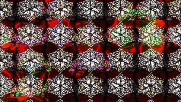 Taslak dekoratif arka plan, çiçek mandala. Çiçek. Raster illüstrasyonu. Siyah renklerde.