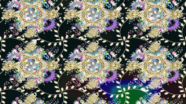 Hediye ambalaj kağıdı, tebrik kartları, posterler ve pankart tasarımı. Gri renkli çiçekler. Raster düz çiçek çizim deseni.