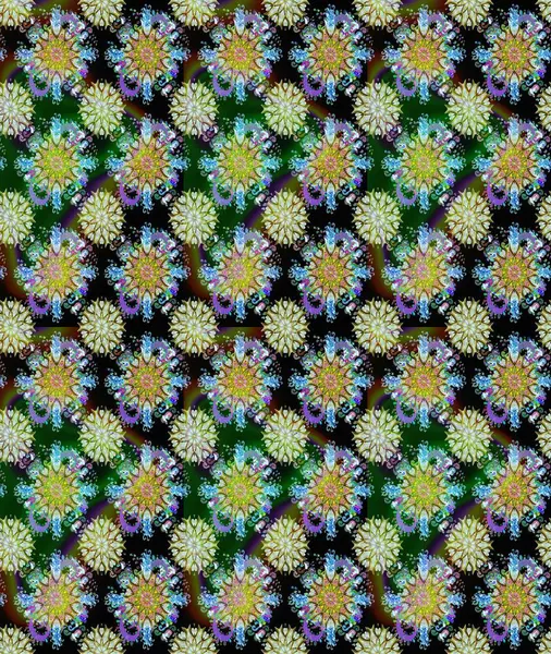 Çiçeksiz desenli nakış işlemeli gelincikler ve vadideki zambaklar. Tekstil tasarımı için doğal ve siyah renkte geleneksel halk çiçekleri buketi.