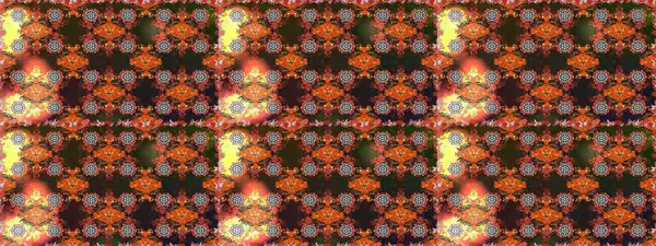 Raster illüstrasyonunda kusursuz çiçek deseni. Suluboya tarzında kahverengi ve gri renkte çiçekler.