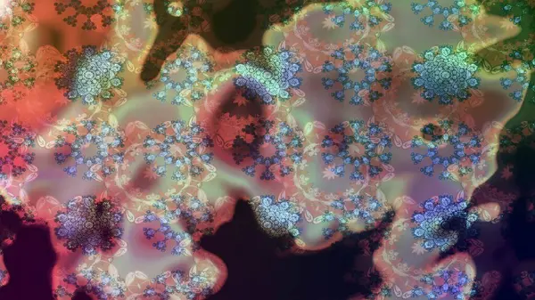 Çiçekli çiçek deseni, suluboya. Raster deseni. Süslü kumaş deseni.