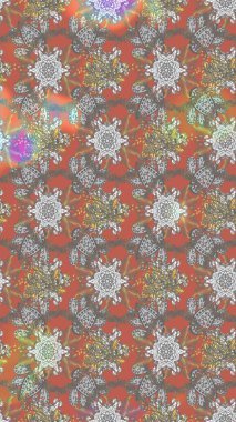 Modern stil dokusu. Çiçek desenli raster, gri çizgi grafik deseni soyut raster arkaplan.