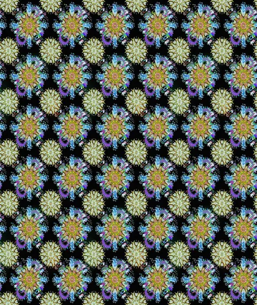 Tatil havası. Bahar mevsimi. Nazik romantik baskı. Raster dikişsiz sevimli çiçek deseni.