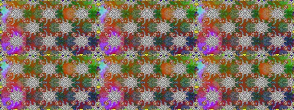 Kahverengi renkli çiçekler. Raster düz çiçekleri pürüzsüz desen. Tasarım hediye paketi, tebrik kartları, posterler ve afiş tasarımı.