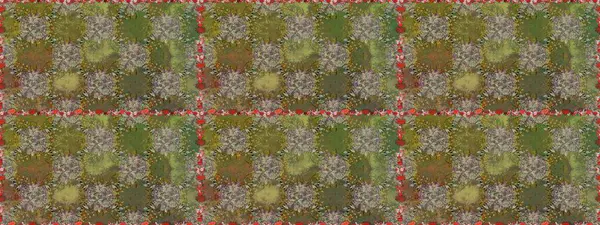 Kahverengi renklerde. 3 boyutlu çiçekler, pürüzsüz. Raster illüstrasyonu.