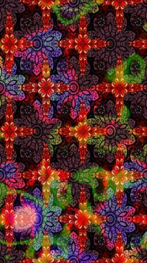 Nazik, narin çiçek arkaplanı. Siyah renkli çiçekler. Raster çiçek desenli ve çiçekli..