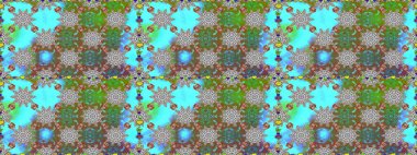 Kusursuz Renksiz Bahar Temalı Kusursuz Arkaplan. Sevimli çiçek raster deseni. Mavi renkli çiçekler. Düz Çiçek Elementleri Tasarımı.