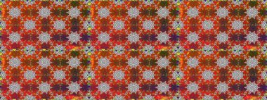 Yatak çarşafları, ceket, paket tasarımı, kumaş ve moda kavramları için tekstil baskısı. Kusursuz etnik tasarım. Çiçekleri, deniz kabukları, mandalaları ve suluboya efektleri olan deniz altyapısı.