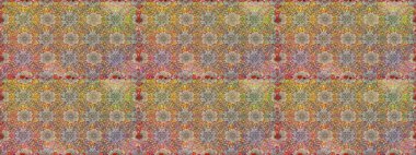 Raster Güzel kumaş deseni. Raster suluboya deseni, narin çiçekler, kahverengi çiçekler, tebrik kartı şablonu..