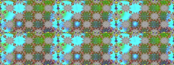 Kusursuz Renksiz Bahar Temalı Kusursuz Arkaplan. Sevimli çiçek raster deseni. Mavi renkli çiçekler. Düz Çiçek Elementleri Tasarımı.