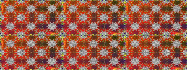 Yatak çarşafları, ceket, paket tasarımı, kumaş ve moda kavramları için tekstil baskısı. Kusursuz etnik tasarım. Çiçekleri, deniz kabukları, mandalaları ve suluboya efektleri olan deniz altyapısı.