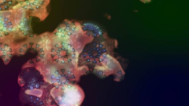 Raster Illustrasyon 'daki Çiçek Deseni' nin son moda çizimi. Güzel kumaş deseni. Renkli Yaz Temalı eskiz kalıbı. Düz Çiçek Elementleri Tasarımı.