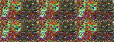 Doodle flower. Raster illustration. Colour Spring Theme seamless pattern Background. Flat Flower Elements Design. Zentangle abstract flowers. Cute fabric pattern.