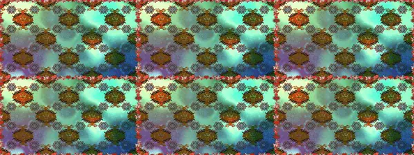 Eskiz stili yeşil renkler. Şirin karalama çiçekleri olan kusursuz çiçek desenleri. Raster illüstrasyonu. Raster illüstrasyonu. El yapımı çiçek ve bitki koleksiyonu.