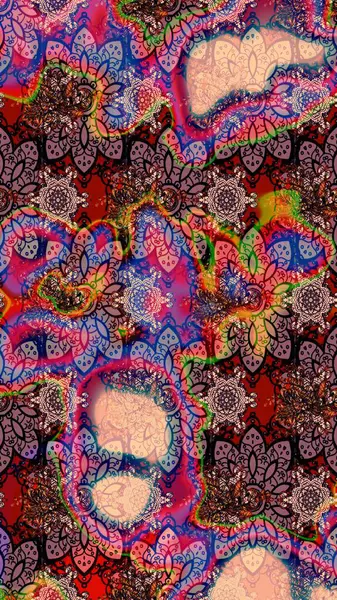 Elle boyanmış suluboya resim çizimleri, çiçekler ve bitkiler. Pembe renkte çiçekler.