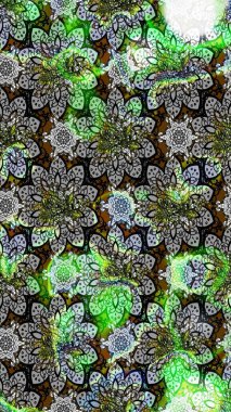 Küçük gri çiçeklerle oldukça eski bir besin torbası deseni. Tekstil, kumaş, kapaklar, duvar kağıtları, baskı, paket, koleksiyon defteri, örgü, dekupaj için çiçek arkaplanı..