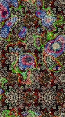 Nazik, narin çiçek arkaplanı. Gri renkli çiçekler. Raster çiçek desenli ve çiçekli..