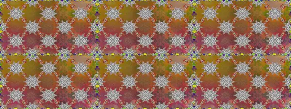 Raster illüstrasyonu. Küçük çiçekteki sevimli çiçek deseni. Güzel kumaş deseni. Güzel karalama çiçekleri olan kusursuz çiçek deseni..