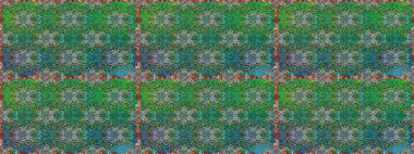 Raster düz çiçekleri pürüzsüz desen. Yeşil renkli çiçekler. Tasarım hediye paketi, tebrik kartları, posterler ve afiş tasarımı.