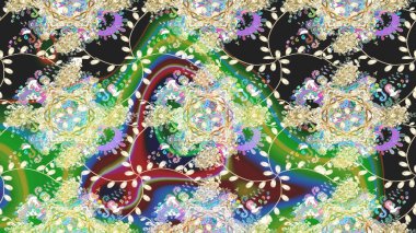 Tarafsız lale çiçekleriyle Raster eskiz kalıbı. Doğal kozmetik ürünleri, parfüm, çiçekçi dükkanı için bahar ihalesi tasarımı. Paket kağıdı için en iyisi. Karşılama ya da düğün geçmişi olarak kullanılabilir.