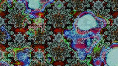 Mavi renkte çiçek desenli çizim, el yapımı papatyalar, papatyalar. Tekrar eden çiçek arkaplanı, zarif mavi çiçek duvar kağıdı.