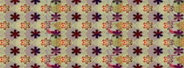 Davetiye ve kartpostal tasarımı için dekoratif çiçek unsurları. Poster ya da kapak için arka plan. Yapraklı çizim şekli. Şirin, zarif çiçekler Raster illüstrasyonu. Tekstil için figür.