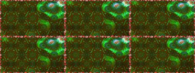 Tekstil, kumaş, kapaklar, duvar kağıtları, baskı, naylon, yapıştırma, örgü, dekupaj için çiçeksiz arkaplan. Oldukça eski bir besin torbası deseni, küçük yeşil renkte, çiçekler. Millefleurlar.