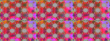 Raster güzel kumaş deseni. Soyut zerafet çiçek arka plan ile seamless modeli.