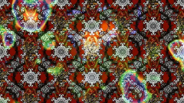 Tropik çiçek desenleri. Raster illüstrasyonu. Gri renkli çiçekler.