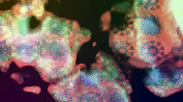 Taslak dekoratif arka plan, çiçek mandala. Çiçek. Raster illüstrasyonu. Gri renklerde.