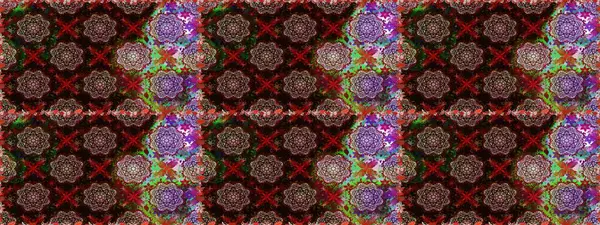 Tekstil, kumaş, kapaklar, duvar kağıtları, baskı, naylon, yapıştırma, örgü, dekupaj için çiçeksiz arkaplan. Millefleur 'lar. Küçük kahverengi çiçekli oldukça eski bir besin torbası deseni..