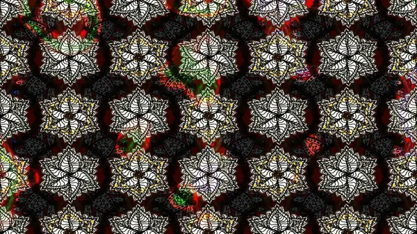 Şirin çiçek elementleri. Siyah renkli çiçekler. Raster illüstrasyonu. Çizim.