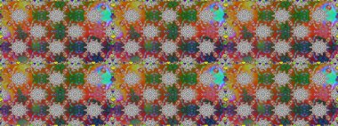 Gri renkli çiçekler. Güzel çiçek deseni. Düz Çiçek Elementleri Tasarımı. Renkli Bahar Teması Kusursuz Arkaplan.