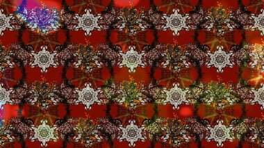 Çiçekli yumuşak bir eskiz şekli. Raster çiçekleri klasik tarzda çizilmiş. Kahverengi renklerde bahar çiçekleri. Raster illüstrasyonu.