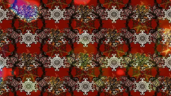 Çiçekli yumuşak bir eskiz şekli. Raster çiçekleri klasik tarzda çizilmiş. Kahverengi renklerde bahar çiçekleri. Raster illüstrasyonu.